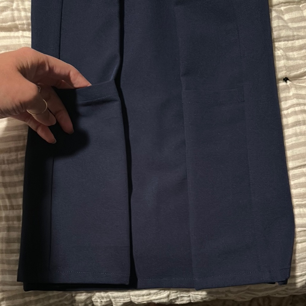 Women's Navy Top - Picture 4 of 6